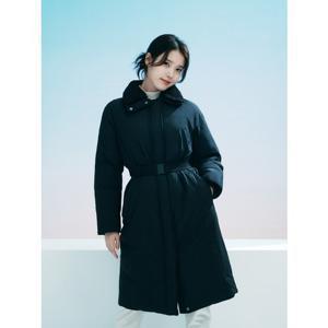 블랙야크 25년 여성 벨트형 롱다운 자켓 L퍼카라롱다운자켓 정가(359,000원)