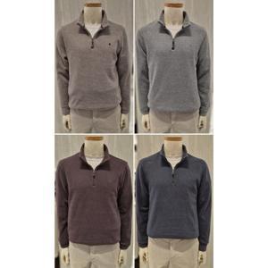 올젠 2025FW 남성 사카리바 반집업 티셔츠 ZF4T1202 4종택1