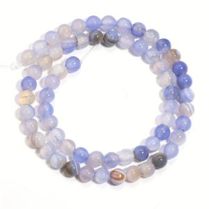 TEMU 스톤 아게이트 스카이 블루 루즈 비즈 템퍼먼트 선물 팔찌 목걸이 공예품 귀걸이 DIY 핸드메이드 주얼리 만들기 재료 약 58/43/33개