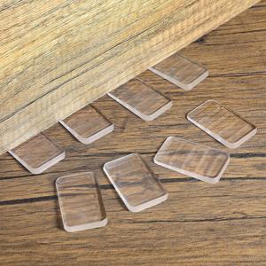 TEMU 불평평한 표면을 위해 설계된 가구 레벨러 8개 세트, 변기 또는 가구 다리 안정화를 위한 플라스틱 심, 투명 테이블 웨지, 가구 수평 조절을 위한 조절 가능한 블록, 가장 높은 면을 맞추기 위해.