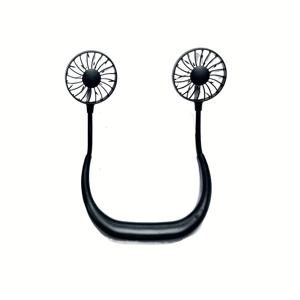 TEMU 업그레이드된 휴대용 목 선풍기, 야외 활동을 위한 편리한 핸즈프리 선풍기, 접이식 디자인, 착용 가능한 헤드 쿨링 선풍기, 저소음 작동으로 매우 긴 배터리 수명, 더 나은 공기 흐름을 위한 360° 회전, 저소음|휴대용에어컨|접이식선풍기|에어컨선풍기