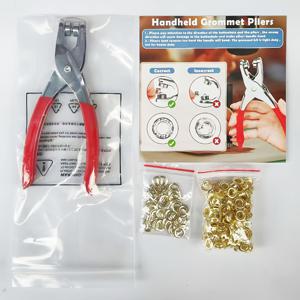 TEMU 12mm 메탈 아일렛, 와셔, 홀 펀치 및 아일렛 플라이어 키트 | 스테인리스 스틸, 공예, 가죽, 벨트, 신발 및 아일렛 도구에 적합