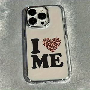 TEMU 라이온 프린트 Lovme TPU 케이스 | 충격 방지 보호 폰 커버 | 스크래치 방지 투명 케이스 아이폰 7 / X / XS / 11 시리즈 및 아이폰 12 / 13 / 14 / 15 용