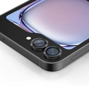 TEMU 삼성 Z Flip 7/6/5에 적합한 유리 이글 아이 풀 커버리지 렌즈 보호 링 완벽 세트