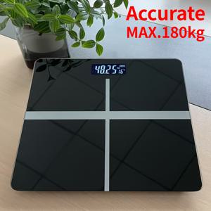 TEMU 400파운드 용량 대형 플랫폼 디지털 체중계, 고정밀 전자 욕실 체중계, HD 디스플레이 & 온도 센서, 헤비 듀티 등급 체질량지수(BMI) 측정, 넓은 표면, 홈짐, 침대 옆, 상업용에 적합 - 쉽게 읽을 수 있는 대형 스크린, 내구성 있는 구조, kg/lbs 단위 전환 가능, 스마트 체중계