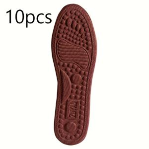 TEMU 10개 아치 지지 깔창 - 쿠션 발판과 미끄럼 방지 그립, 땀 흡수 및 냄새 저항 기능 - 러닝, 서서 걷기, 사무실용 - 스니커즈, 부츠, 플랫 호환 가능 - 남녀 공용, 스탠딩 컴포트, 인체공학적 디자인, 통기성 소재, 편안한 깔창, 라이프스타일
