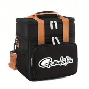 TEMU 1개 가마카츠 마운틴 듀드 런치 토트백 - 대용량 내구성 옥스포드 원단, 출퇴근, 캠핑, 피크닉용 휴대용 (식품 접촉 불가)