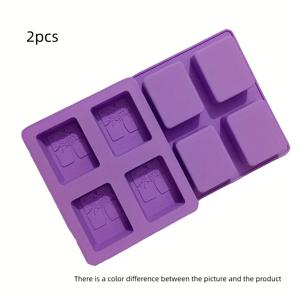 TEMU 2개 생명의 나무 실리콘 몰드 - 튼튼한 논스틱 8구 직사각형 공예 몰드, 나무 디자인, 쉬운 분리 및 세척, 비누 만들기, 양초 만들기에 적합