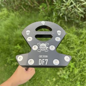 TEMU 버밀리언 버드 CNC 단조 말렛 퍼터 - 제로 토크 오른손 퍼팅, S-스티프 샤프트 (그린//블랙) - 저-DFG , 프로 & 아마추어 골퍼를 위한 내구성 장비