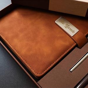 TEMU 개인화된 가죽 노트북, 맞춤형 가죽 저널 세트, 개인화된 A5 비건 가죽 노트북, 이니셜 노트북 선물, 어버이날 선물, 스승의 날 선물, 선생님 선물, 재사용 가능, 모던, 컬러풀, 귀여운, 빈티지, 독특한, 선생님 선물, 남녀아이 선물