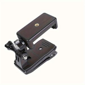 TEMU 조절 가능한 핸즈프리 스마트폰 스태빌라이저 & 블로깅/라이브 스트리밍 스탠드, 어깨 클립온 마운트 포함 - 콘텐츠 크리에이터, 틱톡커, 유튜브 블로그를 위한 경량 휴대용 퍼스트 퍼슨 POV - 아이폰 및 기기 호환 (삼각대 미포함)