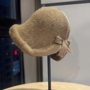 TEMU 새로운 스타일 플러시 따뜻한 등 나눠진 어부 모자 | 여성용 가을/겨울용 두꺼운 방한 고급 얼굴 트렌드 소형 욕조 모자, 아크릴, 패브릭, 손세탁 또는 드라이 크리닝|벙거지모자