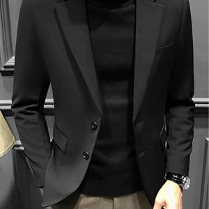 TEMU 남성 투버튼 비즈니스 정장 자켓 캐주얼 정장 코트