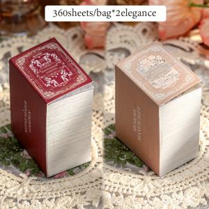 TEMU 720개 초고밀도 종이, 미니 빈티지 식물 및 나비 테마 스크랩북 장식, 앨범 및 다이어리 장식 제작에 적합