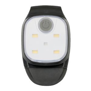 TEMU USB 충전식 클립형 LED 헤드램프, 간편 설치 및 교체 가능, 야간 산책, 강아지 산책, 러닝, 캠핑, 하이킹용 - 단품