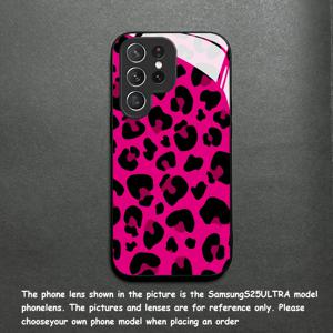 TEMU 폰 케이스: 심플하고 생동감 넘치는 프린트 강화유리 갤럭시 S25/S24/S23/S22/S21/S20/노트 20/A04/A05/A10/A12/A13/A14/A15/A20/A21s/A22/A23/A24/A25/A31/A32/A33/A35/A34/A50/A51/A52/A53/A54/A55/A70/A71/A80용 - 트렌디한 커플 스타일 보호 커버