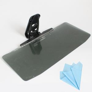 TEMU 전용 자동차 선비저 안티글레어 HD 선샤드, UV 보호, 내구성 있는 ABS 플라스틱, 모든 계절을 위한 눈부심 방지, 모든 자동차 모델에 적합, 버클 클로저 포함