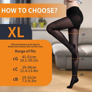 TEMU 1팩 얇은 압박 셰어 레그 라인 팬티스타킹 (가셋 포함), 60kg 이하 여성용