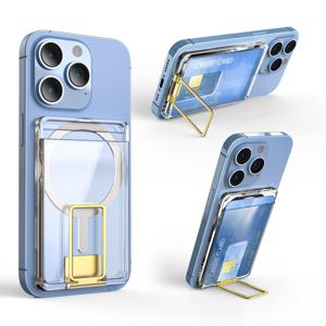 TEMU CJ 빠른 배송 강력 자석+스탠드 ] 휴대폰 카드지갑 카드 2장 수납 핸즈프리 영상시청 여행/출근 필수템