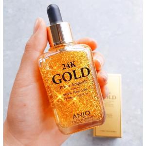 TEMU [앙쥬] 24K 꽉찬골드 99.9% 순금 대용량 앰플 90ml