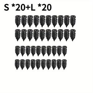 TEMU 40/80개 빠른 타이어 수리 세트, 타이어 액세서리, 나사형 타이어 수리 못, , 트럭, 트랙터 타이어 펑크 수리용