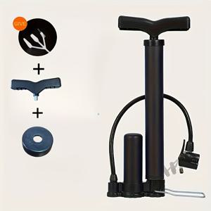 TEMU 모든 자전거 및 스포츠 공에 적합, 스테인리스 스틸 재질, 블랙 색상.