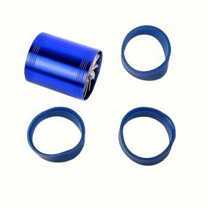 TEMU 업그레이드 싱글사이드 자동차 엔진 수퍼차저 파워 키트 - 고속 범용 에어혼 포함, 4가지 색상 선택 가능