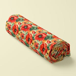 TEMU 1개 39x59인치 (100x150cm) 생동감 넘치는 수채화 꽃무늬 패브릭 세트, 100% 폴리에스터 소재, DIY 공예 프로젝트용, 핸드메이드 지갑/수제 가방 제작, 홈 데코, 필로우/테이블보 만들기, 선물 아이디어, 공예 애호가를 위한 필수 재료