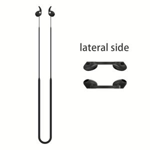 TEMU 1개 삼성 갤럭시 버즈 3 호환 소프트 방지 목걸이 끈 - 목걸이형, 편안한 분실 방지 헤드폰 액세서리 (삼성 버즈 3 이어버드 호환)