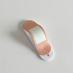 TEMU 유니버설 접착식 휴대폰 그립 홀더 - 접이식 핸들, 스마트폰 및 태블릿용 내구성 아크릴 밴드 - 휴대용 데스크탑 스탠드, 인체공학적 디자인과 안전한 그립, 모던 액세서리, 유연한 소재|그립톡|핸드폰거치대