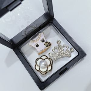 TEMU 3개 팩 스타일리시 카멜리아 세트 디자인 자석 모자 클립 및 골프공 마커 - 그린에 공을 위치시키기 쉬운 골프, 골프 애호가를 위한 완벽한 선물입니다.