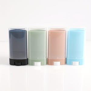 TEMU 4개입 15G 플라스틱 선크림 스틱 용기 (라이트 핑크, 라이트 그린, 라이트 블루, 블랙). 채우기용 빈 병, 데오드란트 스틱, 컨투어링 스틱