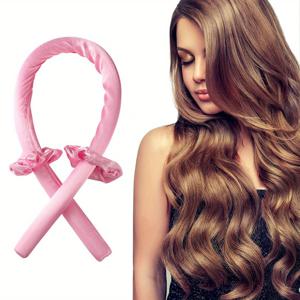 TEMU 여성용 롱 헤어 컬링 아이롱 헤드 3종 세트, 여성용 오버나이트 컬링 세트, 컬링 키트, 게으른 사람들을 위한 컬링 세트.