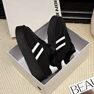 TEMU 여성용 겨울 스노우 부츠 - 두꺼운 플랫폼 밑창, 슬립온 클로저, 미끄럼 방지 고무 아웃솔 - 브라운/ 액센트 - 아이스, 눈, 일상 및 포멀룩을 위한 따뜻한 겨울철 신발 - 간편한 세척 겨울 신발, 겨울 부츠, 아이스 접착력 신발