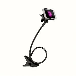 TEMU 조절 가능한 27.56인치 구스넥 폰 스탠드 - 360° 회전 카본 스틸 레이지 스탠드, 침대/책상 비디오 시청에 완벽, 배터리 불필요, 이상적인 휴일 선물