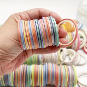 TEMU 100개입 2mm 접착 테이프 | 혼합 색상 종이 테이프 (결혼식, 생일, 발렌타인데이 장식용), 다이어리 및 선물 포장에 적합