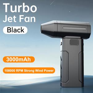 TEMU SULVGO 유선 전기 에어 더스터 & 미니 팬 - 108,000RPM 고속 냉각 블로워, 6단계 조용한 먼지 제거, 고속 충전 - 컴퓨터, 키보드, 자동차, 야외용 (저전압, 호환 가능)|차량용선풍기