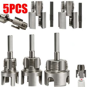 TEMU 내구성 강화 파이프 나사 공구 세트 5개 / 올인원 내부 및 외부 파이프 나사 공구 - , 3/4