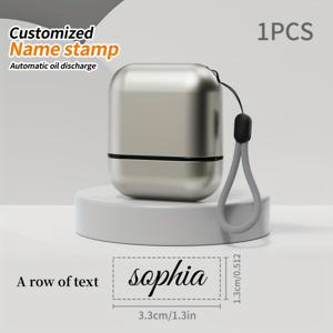 TEMU 맞춤형 개인 이름 인감 손글씨 서명 도장, 이름 및 주소 도장, 결혼식 초대장, 봉투, 사무용품, 교사 도장에 완벽함