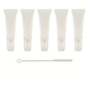 TEMU 10ml 디스펜싱 병 세트 5개/10개 - 파운데이션, 로션, 에센셜 오일, 크림, 바디 로션용 - 정밀 디스펜싱, 휴대용 & 청소 브러쉬 포함|트래블보틀