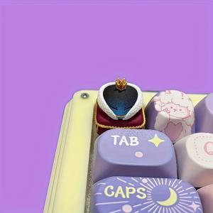 TEMU 킹 슬라임 애니메이션 기계식 키보드 키캡 아트 액세서리 친구 선물