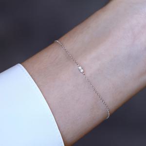 TEMU 925 실버 큐빅 합성 지르코니아 팔찌, 우아하고 가벼운 럭셔리 얇은 핸드 쥬얼리 스택 가능 일상용 다용도 액세서리