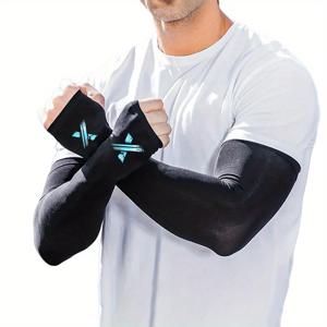 TEMU 1쌍 제노블레이드 크로니클스 쉬울크 모나도 게임 암슬리브 - 모나도 검이 있는 쉬울크 테마, 남녀공용 고신축성 통기성 스포츠, 사이클링, 러닝, 야외 활동용 - 비디오 게임 팬을 위한 의류|팔토시