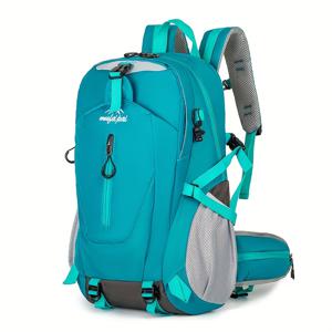 TEMU 대용량 하이킹 백팩, 아웃도어 등산 여행 가방, 내구성이 뛰어난 나일론 소재, 다중 포켓, 지퍼 잠금, 남녀공용 디자인, 다양한 색상으로 제공.|등산가방