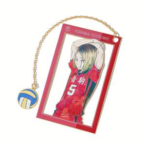 TEMU 안이미레이션 배구 캐릭터 디자인의 튼튼한 메탈 책갈피 1개. 애니메이션 애호가 및 만화 팬에게 이상적이며 스포츠 즐김을 하는 사람들을 위한 훌륭한 선물로 사용됩니다.
