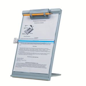 TEMU 조절 가능한 파일 홀더 스탠드 - 견고한 베이스, 클립 및 와이어 가이드 포함 - A4 호환, 사무실, 가정 및 교실용 - 블랙 메탈 구조, 데스크탑 정리함, 세련된 디자인|A4용지