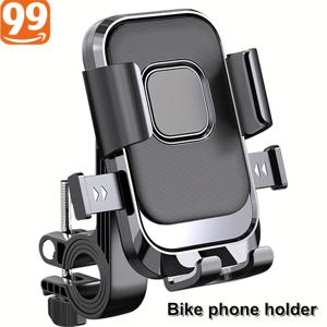 TEMU 폰 마운트, [1초 자동 잠금] 자전거 폰 홀더, [10초 빠른 설치] 핸들바 폰 마운트, 아이폰, 삼성, 모든 휴대폰 호환|핸드폰거치대|휴대폰거치대