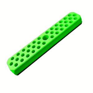 TEMU 1개 헤비듀티 자석 드릴 비트 정리함 - 37구 스크류드라이버 비트 보관 가능, 1/4