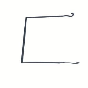 TEMU 1세트 헤비듀티 조절 가능 더블 옷걸이 시스템 - 확장형 너비 & 높이 탄소 걸이 바, 공간 절약형 하단 익스텐더, 천장/벽걸이, 110파운드() 지지 - 아파트/집 내 의류 보관에 이상적