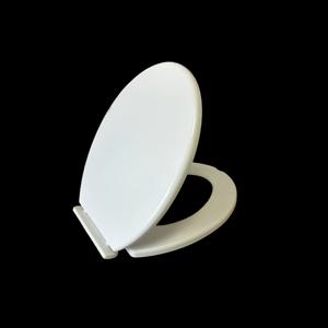 TEMU 핏 화장실 시트 커버 - 클래식 심플 디자인의 헤비듀티 플라스틱 라운드 변기 뚜껑, 간편한 스냅온/제거 설치, 위생적인 욕실용 (대부분의 변기와 호환 가능)|변기커버